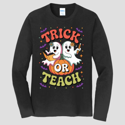 Adult Long Sleeve Shirt - Fall- Trick Or Teach Thumbnail