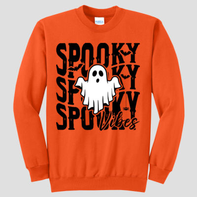 Adult Crewneck - Fall - Spooky Vibes Thumbnail