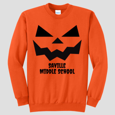 Adult Crewneck - Fall - Jacko Lantern Black Thumbnail