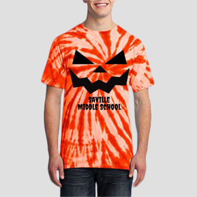 Adult Tie-Dye T-Shirt - Fall - Jacko Lantern Black Thumbnail