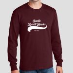 Staff Maroon Long Sleeve Shirt - Saville Thumbnail
