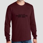 Staff Maroon Long Sleeve Shirt - Saville Thumbnail