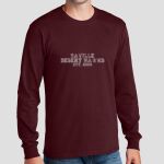 Staff Maroon Long Sleeve Shirt - Saville Thumbnail