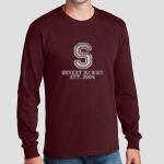 Staff Maroon Long Sleeve Shirt - Saville Thumbnail